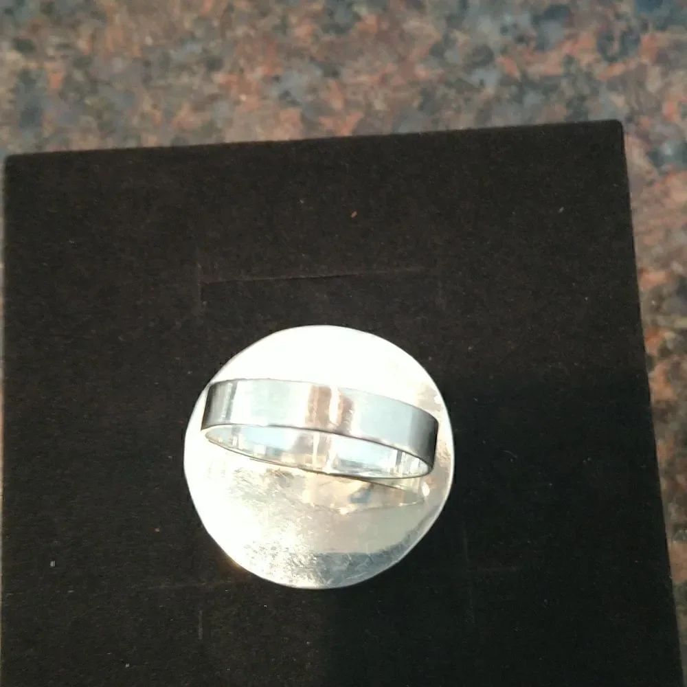 Sterling Silver Textured Ring